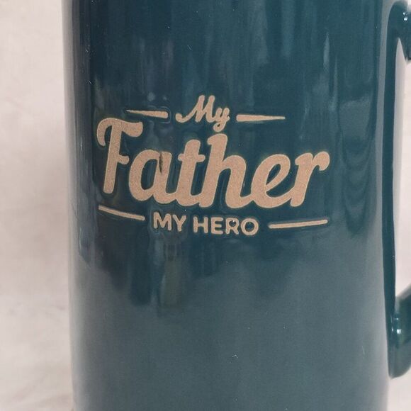 Best Friends Collection - My Father My Hero Coffee Mug Cup - Green - Picture 4 of 9